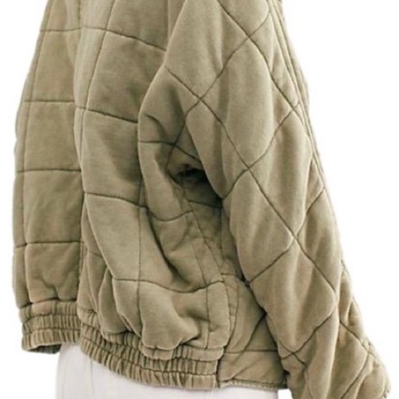 Free people quilted dolman jacket - Picture 2 of 5